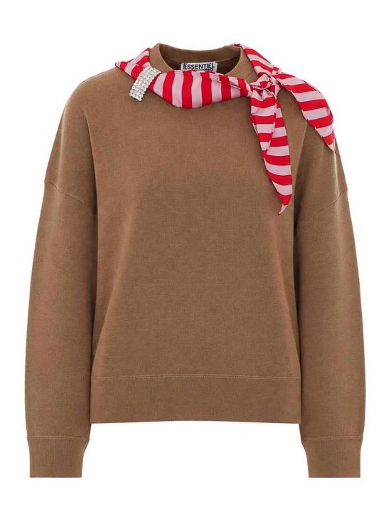 26FW 에센셜앤트워프 탑 KURTISCC05 BEIGE