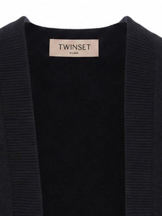 26FW 트윈셋 베스트 262TT302200006 BLACK - TWINSET