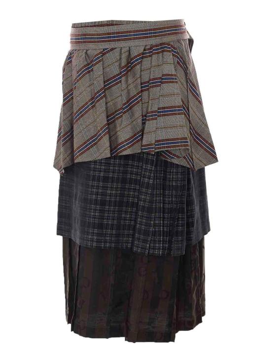 26FW 비비안웨스트우드 미디 스커트 1K010038C009YO103 MULTICOLOUR - VIVIENNE WESTWOOD