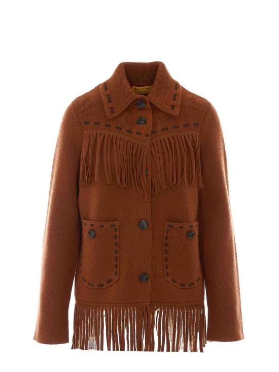 26FW 게스트 인 레지던스 가디건 W48019JMBURNTSIENNA BROWN