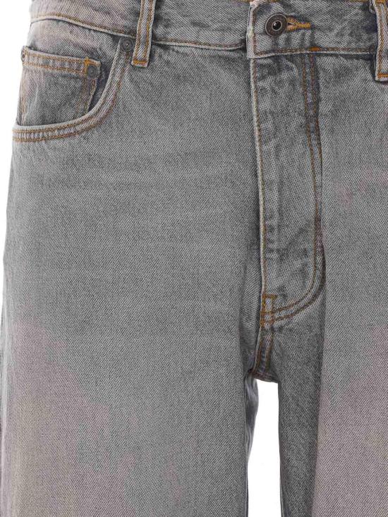 26FW 오프화이트 스트레이트 팬츠 OMYA18JF26DEN003020 GREY - OFF WHITE