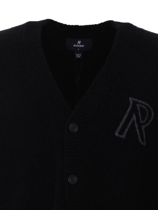 26FW 리프레젠트 가디건 MLM10107101 BLACK - REPRESENT