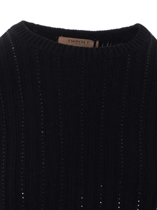 26FW 트윈셋 탑 262TT315000006 BLACK - TWINSET