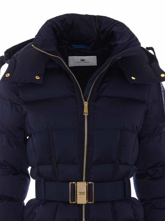 26FW 엘리자베타프랜치 패딩 PI92D66E2H88 BLUE - ELISABETTA FRANCHI