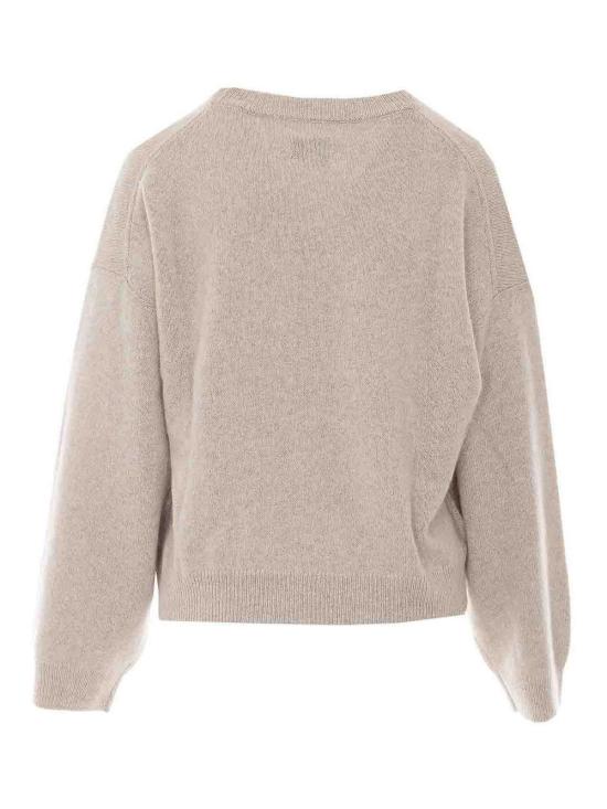 26FW 루루 스튜디오 탑 TRISTANLDSSTONEMELANGE GREY - LOULOU STUDIO
