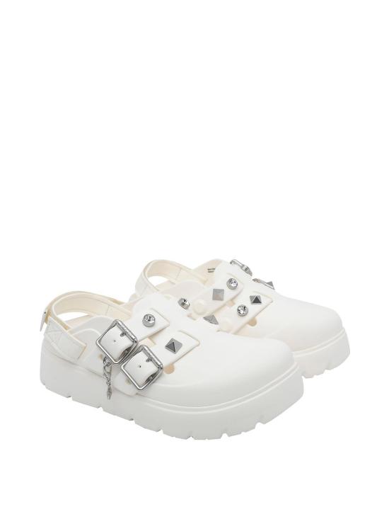26FW 크록스 뮬/슬리퍼 214212CHAL WHITE - CROCS