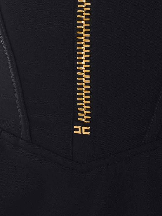 26FW 엘리자베타프랜치 탑 AB87766E2110 BLACK - ELISABETTA FRANCHI