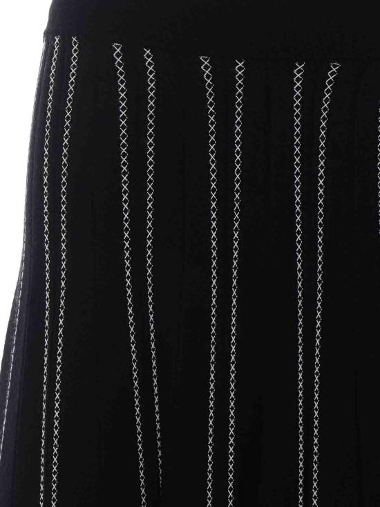 26FW 엘리자베타프랜치 미디 스커트 GK11Q67E2685 BLACK - ELISABETTA FRANCHI