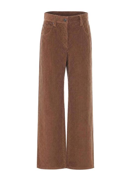26FW 브루넬로 쿠치넬리 팬츠 MA180P9075C832 BROWN