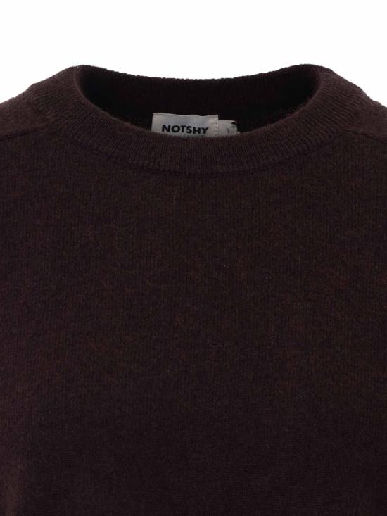 26FW 낫샤이 탑 NF1F006WSC000CACAO BROWN - NOT SHY