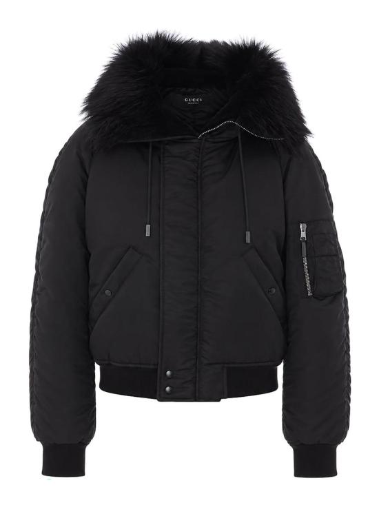 26FW 구찌 봄버 자켓 A008VXZAVNH1000 BLACK