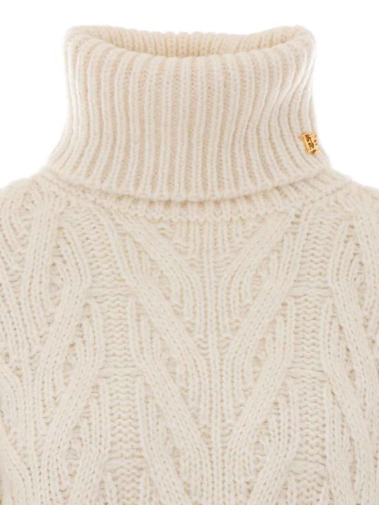 26FW 엘리자베타프랜치 터틀넥 MK45T67E2193 WHITE - ELISABETTA FRANCHI