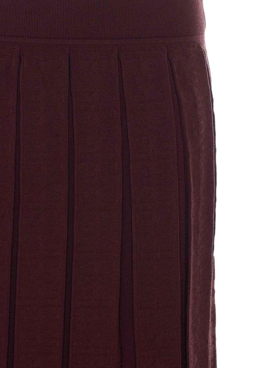 26FW 토리버치 미디 스커트 171887778 RED - TORY BURCH