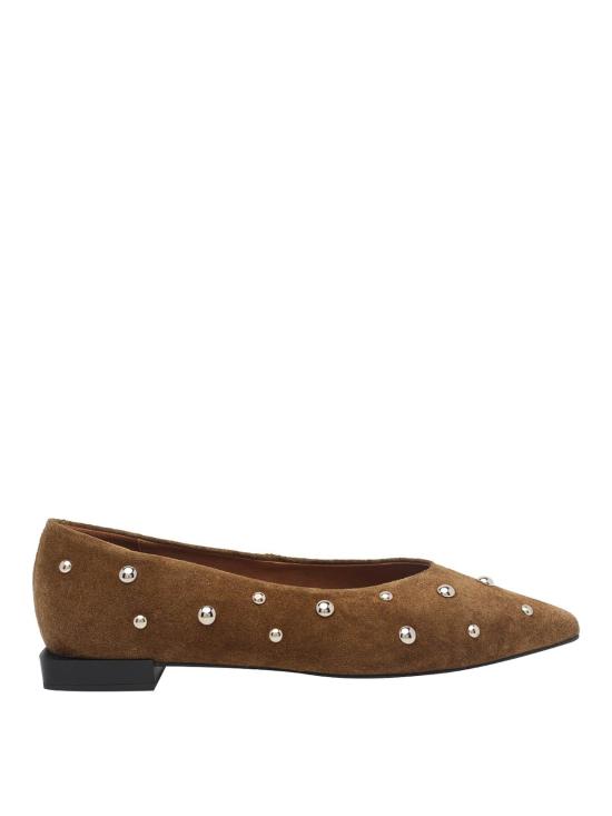 26FW 엔젤 알라르콘 플랫 슈즈 26507530BCOWSUEDE BROWN