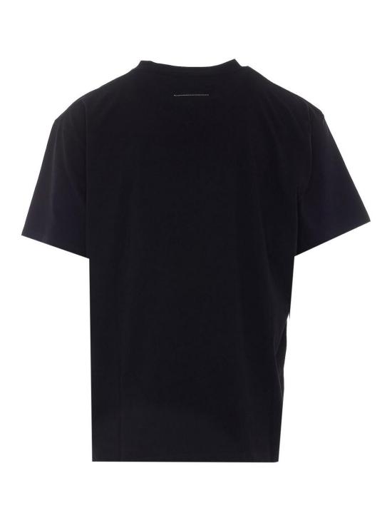26FW MM6 메종마르지엘라 반팔 티셔츠 SH2GC0048M20048900 BLACK - MM6 MAISON MARGIELA