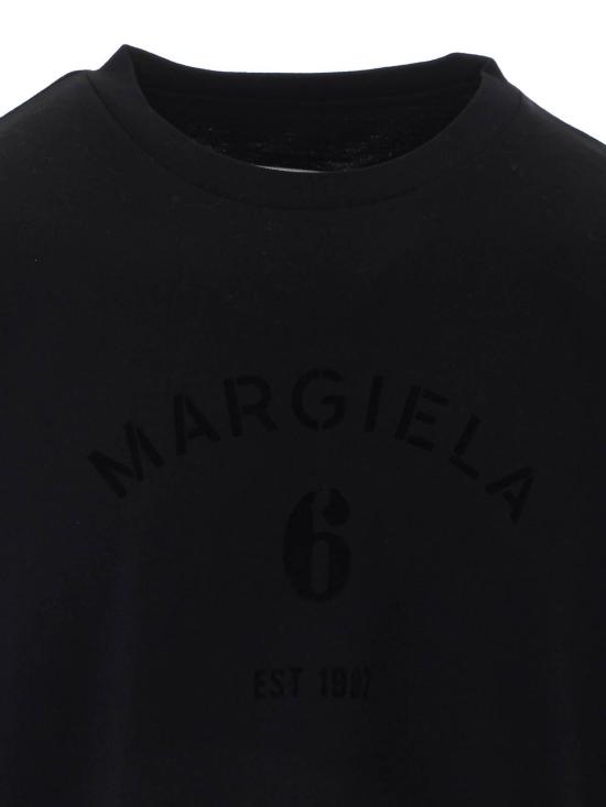 26FW MM6 메종마르지엘라 반팔 티셔츠 SH2GC0048M20048900 BLACK - MM6 MAISON MARGIELA