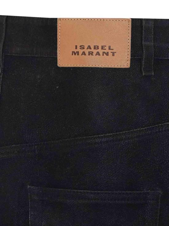 26FW 이자벨마랑에뚜왈 비잔 빈티지 페이크 스웨이드 스커트 JU0524FAD3B01E01BK BLACK - ISABEL MARANT ETOILE