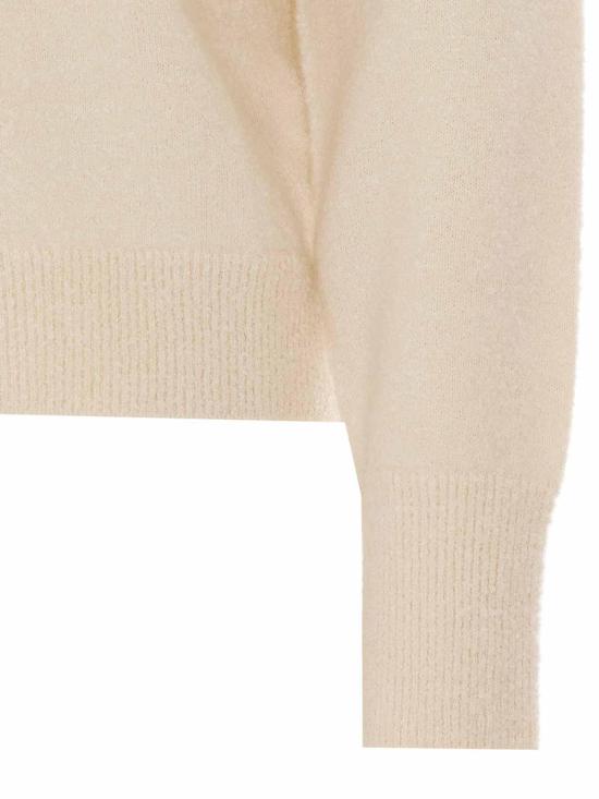 26FW 보테가베네타 가디건 A007ZTV6WM09107 WHITE - BOTTEGA VENETA