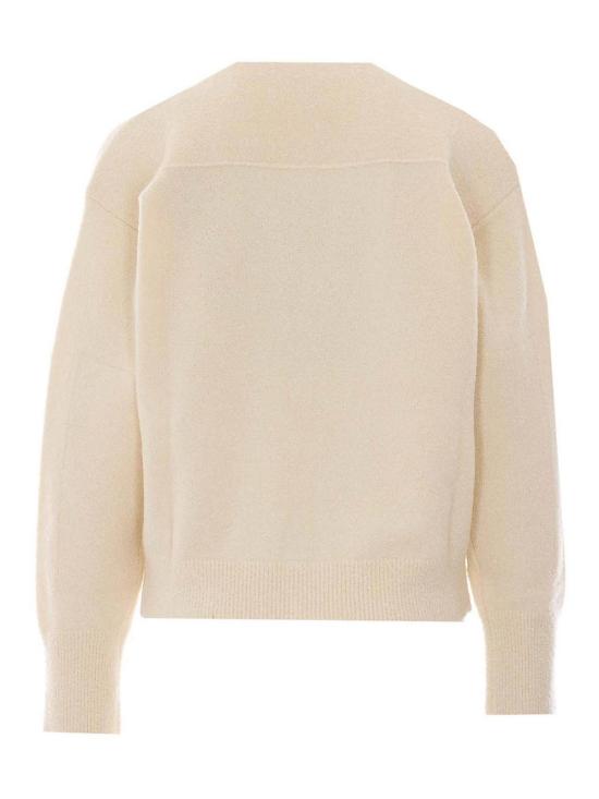 26FW 보테가베네타 가디건 A007ZTV6WM09107 WHITE - BOTTEGA VENETA
