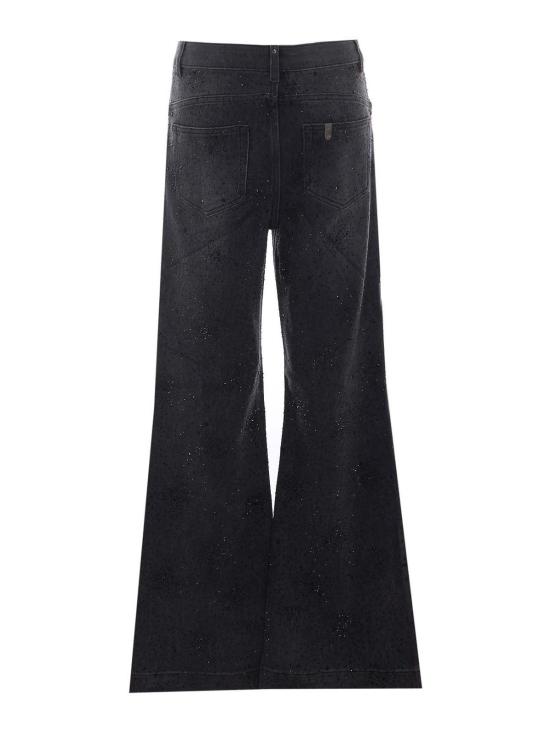 26FW 리우조 스트레이트 팬츠 UF6107D042388219 BLACK - LIU JO