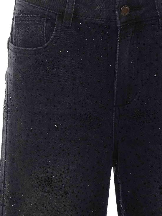 26FW 리우조 스트레이트 팬츠 UF6107D042388219 BLACK - LIU JO