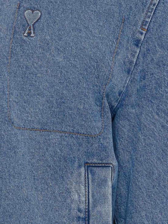 26FW 아미 데님 자켓 HJK922DE0046480 BLUE - AMI