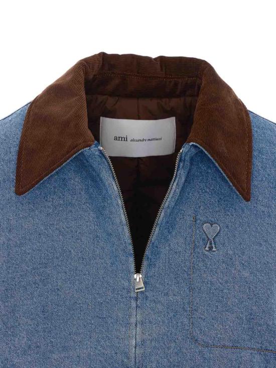 26FW 아미 데님 자켓 HJK922DE0046480 BLUE - AMI