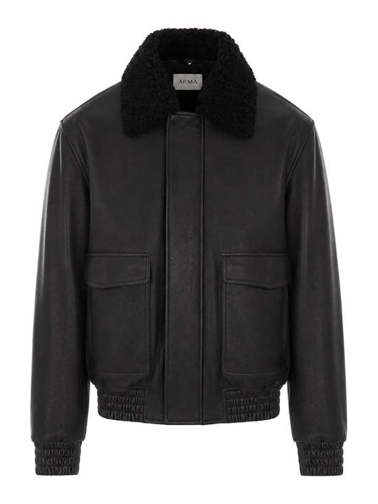26FW 아르마 무스탕 024G26602405BLACK