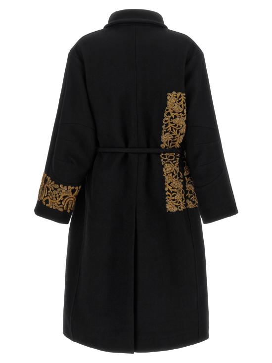 26FW 드리스 반 노튼 코트 DR345079BM BLACK - DRIES VAN NOTEN