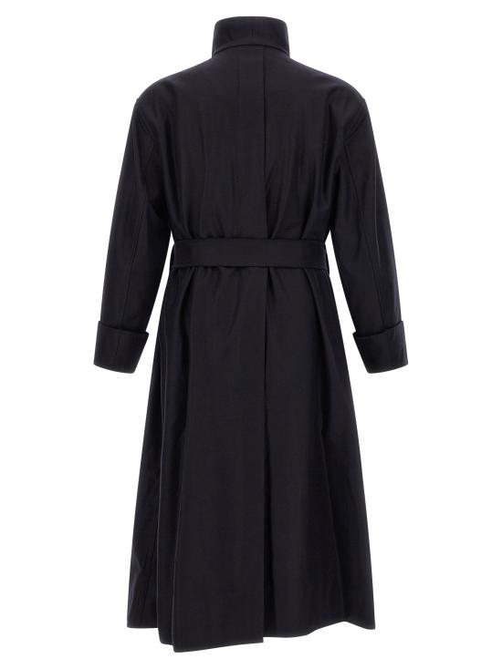  이세이 미야케 트렌치 코트 LDIM68JA21315 BLACK - ISSEY MIYAKE