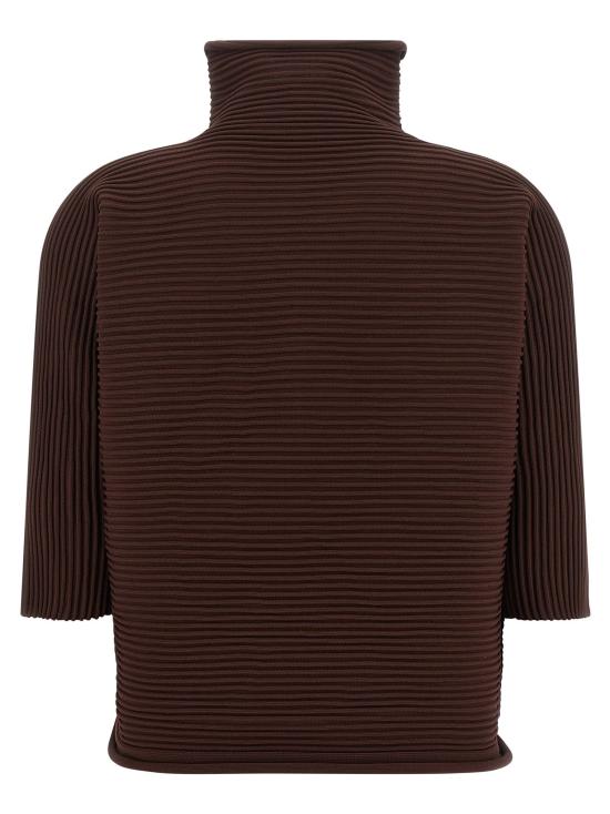  플리츠플리즈 셔츠 LDPP68KK80147 BROWN - PLEATS PLEASE