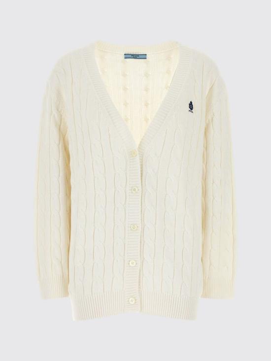 26FW 프라다 스웨터 P25O34SOOO19VL F0009 White