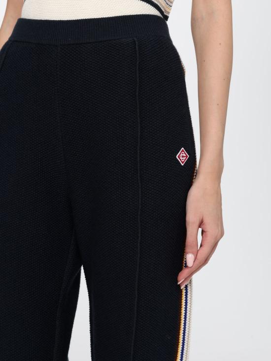 26FW 카사블랑카 팬츠 WAW26KW1494 01 Navy - CASABLANCA