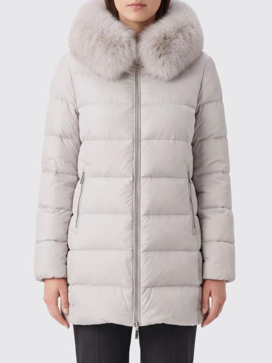 26FW 무레르 DORADO-FUR-LS9  도라도 퍼 LS9 자켓 MODGI300004TEPAT56 U0102 White