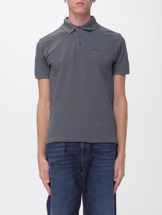 26FW 에트로 폴로 티셔츠 MRMD0005AU13I N0035 Grey