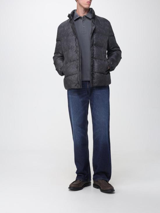 26FW 에트로 폴로 티셔츠 MRMD0005AU13I N0035 Grey - ETRO
