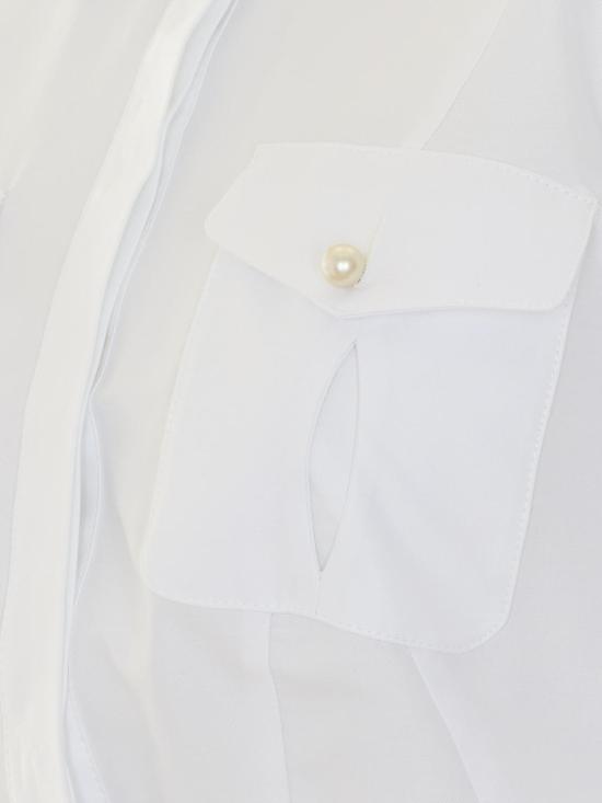 26FW 엘리자베타프랜치 셔츠 CA16967E2 100 White - ELISABETTA FRANCHI