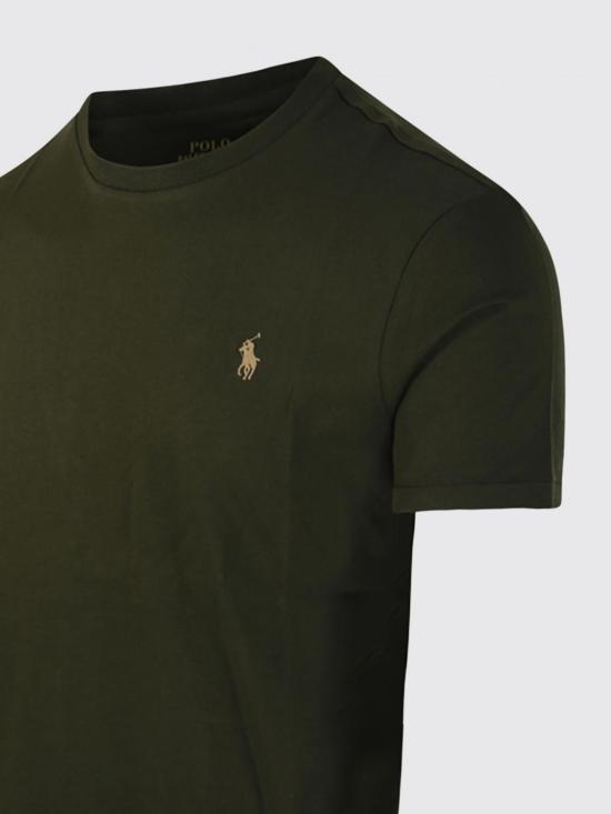 26FW 폴로 랄프로렌 포니로고 자수 반팔 티셔츠 710671438 540 Green - POLO RALPH LAUREN
