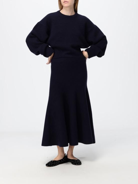 26FW 알라이아 스웨터 AA9G0159K309D 537 Ink - ALAIA