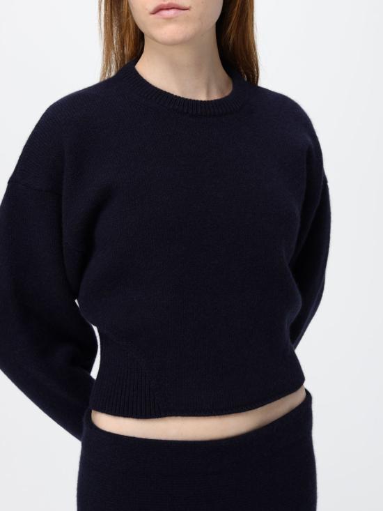 26FW 알라이아 스웨터 AA9G0159K309D 537 Ink - ALAIA