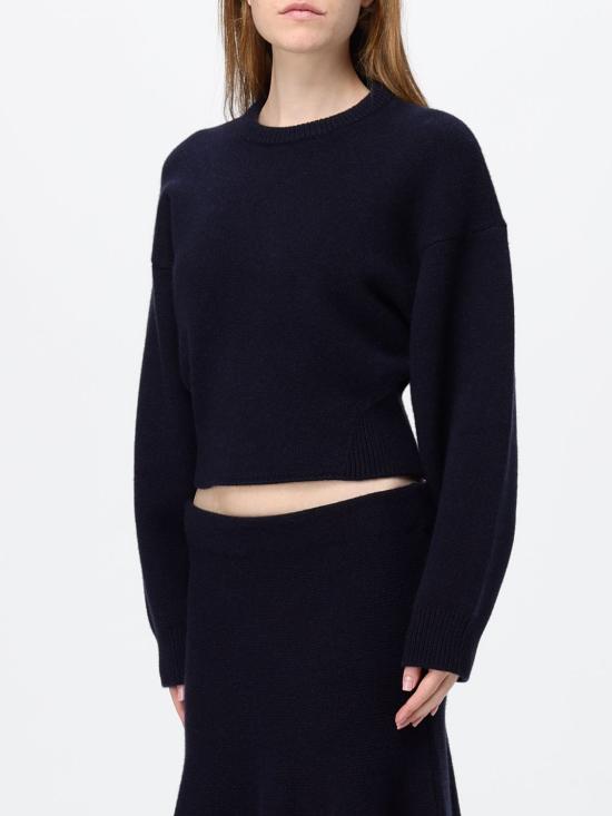 26FW 알라이아 스웨터 AA9G0159K309D 537 Ink - ALAIA