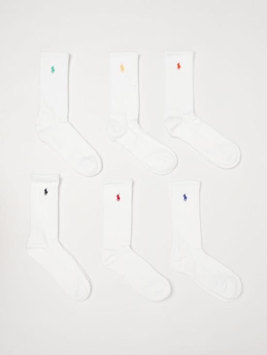 26FW 폴로 랄프로렌 양말 449P22326 001 White
