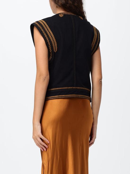 26FW 이자벨마랑에뚜왈 베스트 GI0090FAD3H07E 01BK Black - ISABEL MARANT ETOILE