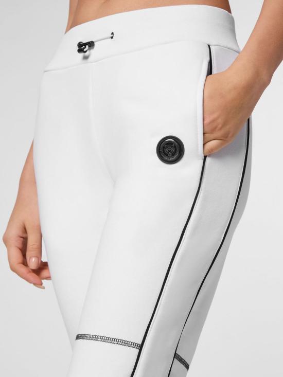 26SS 플레인스포츠 팬츠 FADCWJT1962SJO001N 01 White - PLEIN SPORT