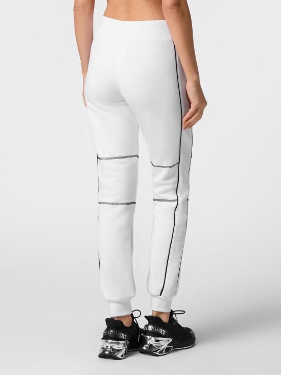 26SS 플레인스포츠 팬츠 FADCWJT1962SJO001N 01 White - PLEIN SPORT