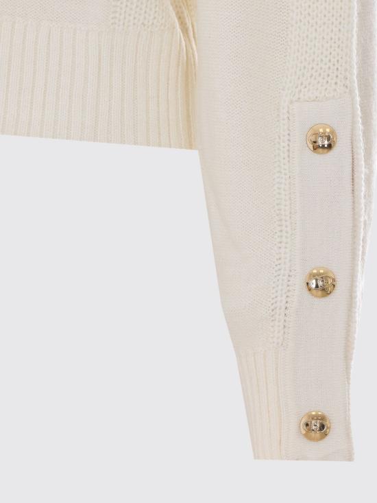 26FW 리우조 스웨터 TF6153MA22S D3073 White - LIU JO