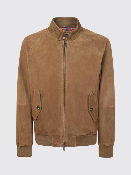 26FW 바라쿠타 G9 스웨이드 자켓 BRCPS0939UT2623 699 Green - BARACUTA