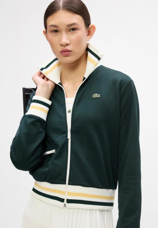 26FW 라코스테 자켓 SF5252YZP Green - LACOSTE