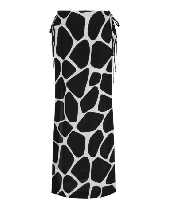  발렌티노 가라바니 스커트 1B3RA8 W679U 0AN 92259 46 Black