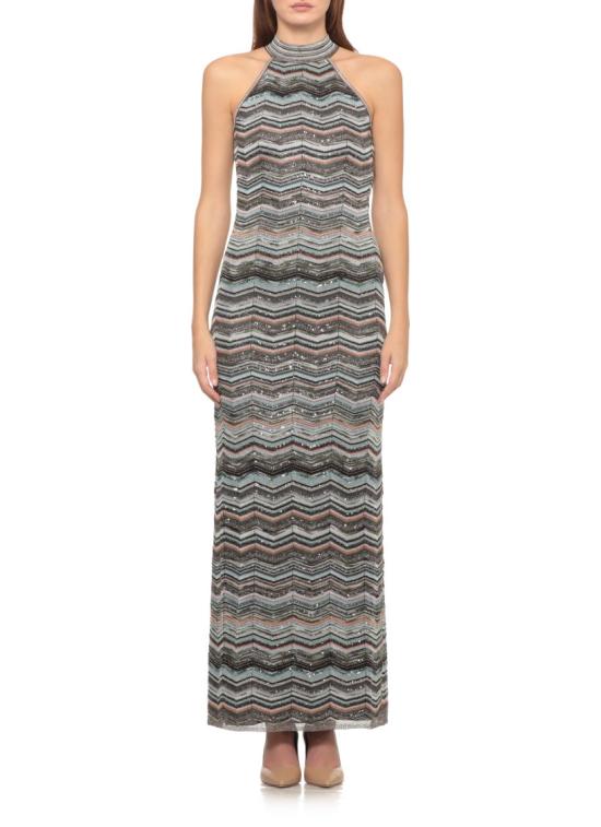 26FW 미소니 원피스 DS26WG29BK01KSSMSPO Neutrals - MISSONI